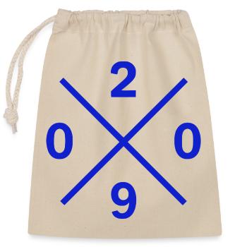 Indicatif téléphonique 0209 Gelsenkirchen Ruhrpott Merch - Sac cadeau en coton avec cordon (25 x 30 cm) - nature - Devant