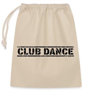 Club Dance - Verschließbarer Geschenkbeutel aus Baumwolle (25x30cm) - Natur - Vorne