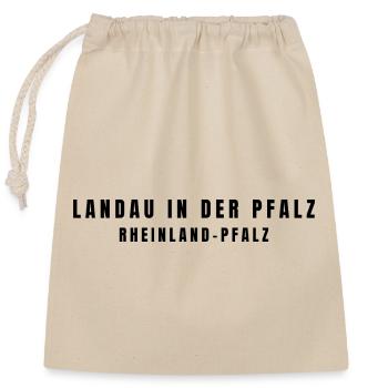 Landau in der Pfalz Rhénanie-Palatinat - Sac cadeau en coton avec cordon (25 x 30 cm) - nature - Devant