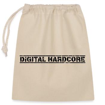 Digital Hardcore - Closable cotton gift bag (25x30cm) - nature - Front