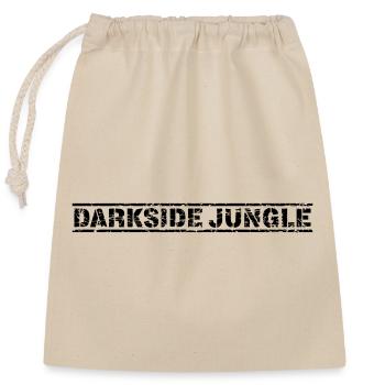 Darkside Jungle - Verschließbarer Geschenkbeutel aus Baumwolle (25x30cm) - Natur - Vorne
