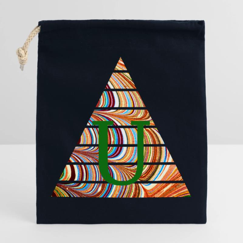 Triangle E 56 U Sac cadeau en coton avec cordon (25 x 30 cm)