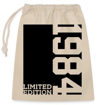 LIMITED EDITION 1984 42ND BIRTHDAY - Closable cotton gift bag (25x30cm) - nature - Front