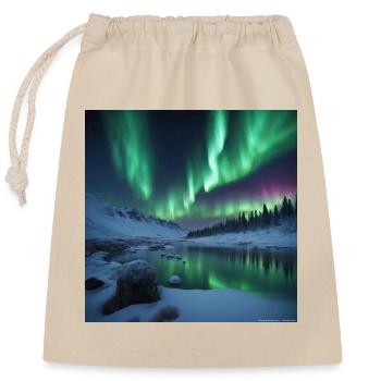 landscape - Closable cotton gift bag (25x30cm) - nature - Front