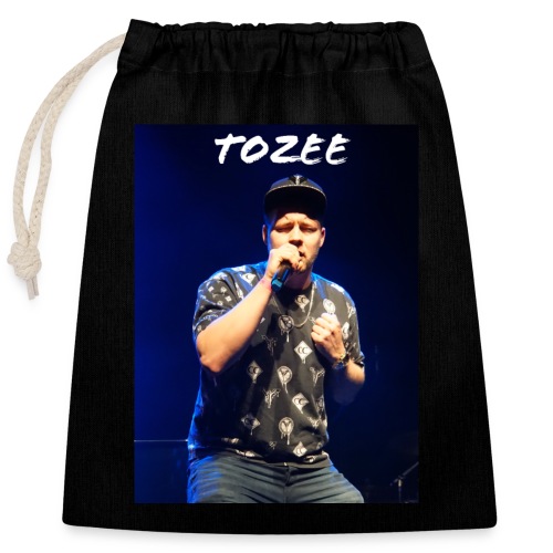 Tozee Live 1 - Verschließbarer Geschenkbeutel aus Baumwolle (25x30cm)