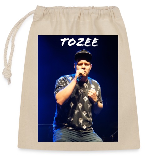 Tozee Live 1 - Verschließbarer Geschenkbeutel aus Baumwolle (25x30cm)