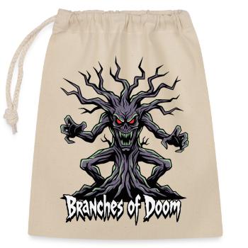Branches of Doom – Dämonischer Baumgeist - Verschließbarer Geschenkbeutel aus Baumwolle (25x30cm) - Natur - Vorne