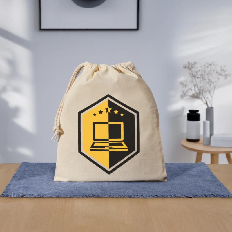 Computing / Informatik / Informatique Sac cadeau en coton avec cordon (25 x 30 cm)