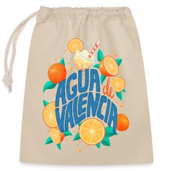Agua de Valencia - Closable cotton gift bag (25x30cm) - nature - Front