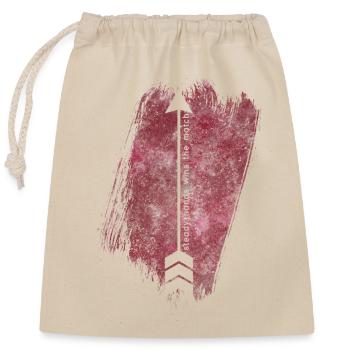 Tir à l’arc Sports Bow - Sac cadeau en coton avec cordon (25 x 30 cm) - nature - Devant