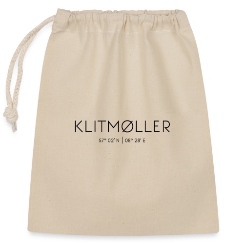 Klitmøller, Klitmöller, Dänemark, Nordsee - Verschließbarer Geschenkbeutel aus Baumwolle (25x30cm)