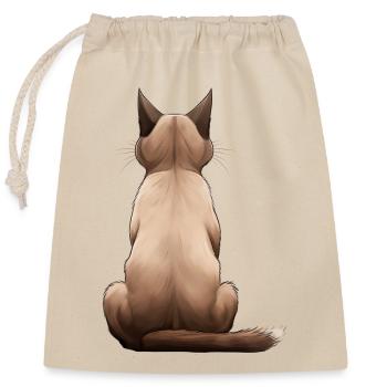 Tonkinese - Closable cotton gift bag (25x30cm) - nature - Front