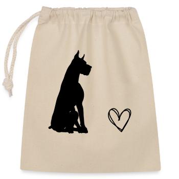 Neutra 14 - Closable cotton gift bag (25x30cm) - nature - Front