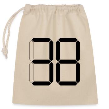 NUMBER 38 Thirty-Eight Gift Digital - Closable cotton gift bag (25x30cm) - nature - Front