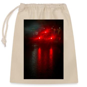 Give me a brake - Closable cotton gift bag (25x30cm) - nature - Front
