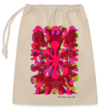 Proyecto_nuevo_-6-_-1-_-12-_-7- - Closable cotton gift bag (25x30cm) - nature - Front