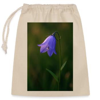 Jacinthe des bois - Sac cadeau en coton avec cordon (25 x 30 cm) - nature - Devant