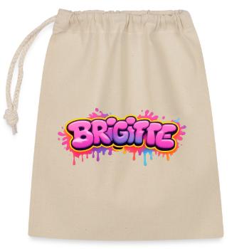  LIAM GRAFFITI NAME FOR PERFECT GIFT PRINTABLE on  - Sac cadeau en coton avec cordon (25 x 30 cm) - nature - Devant