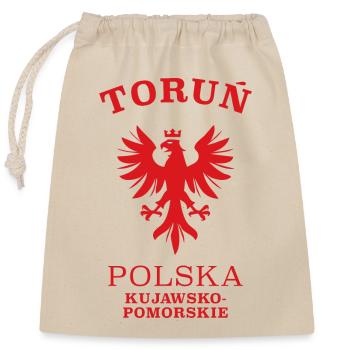 TORUN Polen Polska Poland - Closable cotton gift bag (25x30cm) - nature - Front
