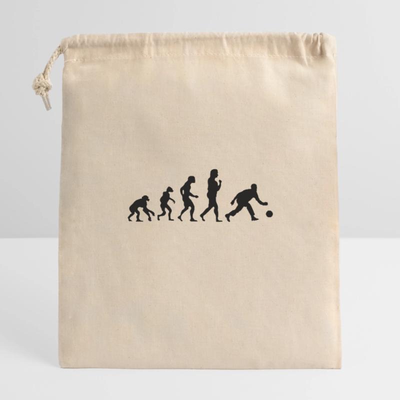 Kegel Evolution Bowling Evolution Sac cadeau en coton avec cordon (25 x 30 cm)