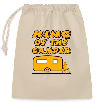 Camper - Verschließbarer Geschenkbeutel aus Baumwolle (25x30cm) - Natur - Vorne