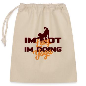 Animaux - Sac cadeau en coton avec cordon (25 x 30 cm) - nature - Devant