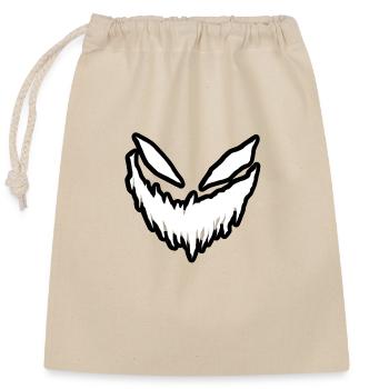 Phonk laughing - Closable cotton gift bag (25x30cm) - nature - Front