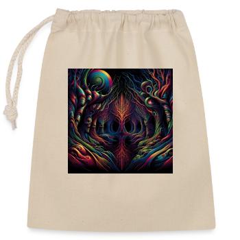 Dark Forest - Closable cotton gift bag (25x30cm) - nature - Front