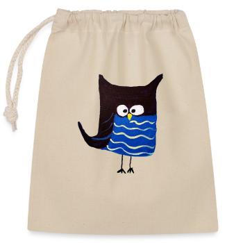 Eulalia - Sac cadeau en coton avec cordon (25 x 30 cm) - nature - Devant