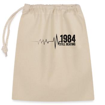 1984 Jubiläumsgeschenk 1984 Limited Edition 1984 - Verschließbarer Geschenkbeutel aus Baumwolle (25x30cm) - Natur - Vorne