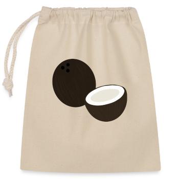 Noix de - Sac cadeau en coton avec cordon (25 x 30 cm) - nature - Devant