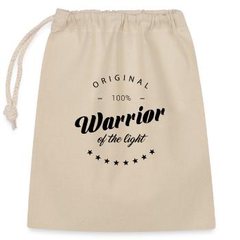 warrior of the light N - Closable cotton gift bag (25x30cm) - nature - Front