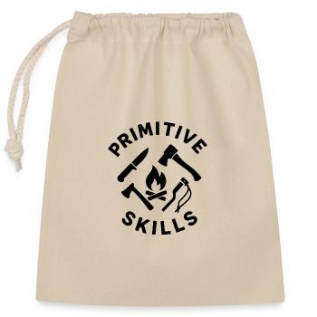 file_00000000f58c6243a73b48afbcb63371 - Closable cotton gift bag (25x30cm) - nature - Front