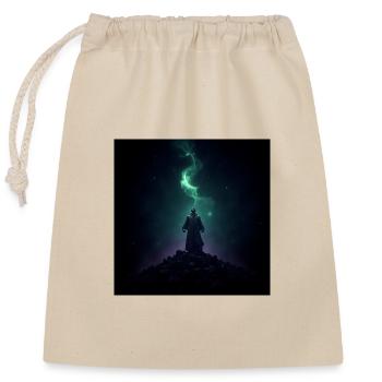 Mage de l’Ombre à Aurora Hill - Sac cadeau en coton avec cordon (25 x 30 cm) - nature - Devant