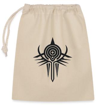 Discover exclusive Anunnaki illustrations - Closable cotton gift bag (25x30cm) - nature - Front