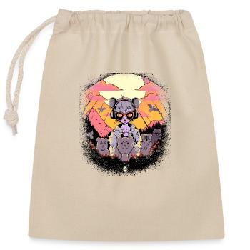 Fashion Nature Conservation Statement Down Under - Closable cotton gift bag (25x30cm) - nature - Front