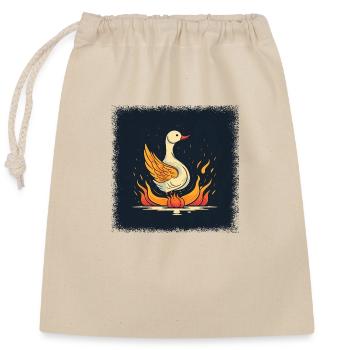 meilleur ami oies citation génial anniversaire amour - Sac cadeau en coton avec cordon (25 x 30 cm) - nature - Devant
