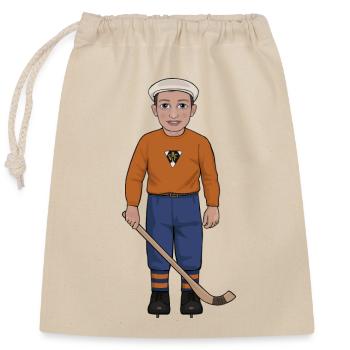 Gösta « Snoddas » Nordgren - Sac cadeau en coton avec cordon (25 x 30 cm) - nature - Devant