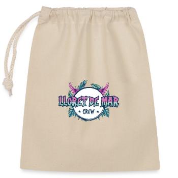 Lloret De Mar Crew Coloré - Sac cadeau en coton avec cordon (25 x 30 cm) - nature - Devant