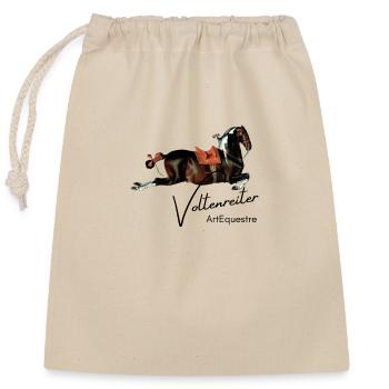 Voltenreiter Kapriole - Sac cadeau en coton avec cordon (25 x 30 cm) - nature - Devant