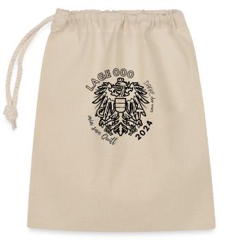 Désarmement des forces armées fédérales - Sac cadeau en coton avec cordon (25 x 30 cm) - nature - Devant