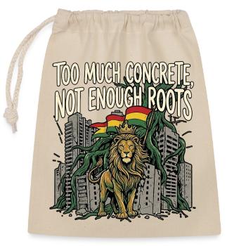 Plus de Lion des Racines - Sac cadeau en coton avec cordon (25 x 30 cm) - nature - Devant