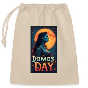 Nuit au clair de lune dômes jour portrait - Sac cadeau en coton avec cordon (25 x 30 cm) - nature - Devant