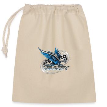 Conception Speed Eagle Racing - Sac cadeau en coton avec cordon (25 x 30 cm) - nature - Devant