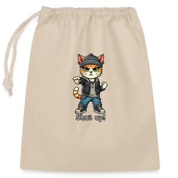 La ferme - Sac cadeau en coton avec cordon (25 x 30 cm) - nature - Devant
