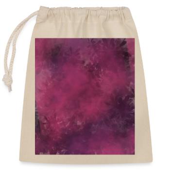 trippy lean jungle purple fog - Closable cotton gift bag (25x30cm) - nature - Front
