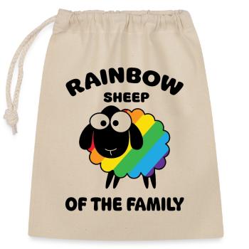 Lgbt Shirt - Verschließbarer Geschenkbeutel aus Baumwolle (25x30cm) - Natur - Vorne