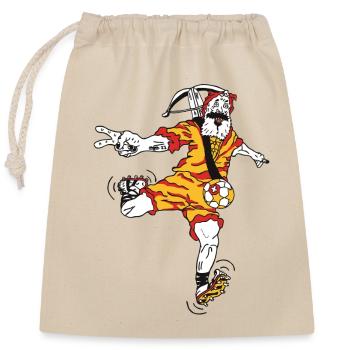 Football, Wiltsch, Sports, Suisse, art, style, - Sac cadeau en coton avec cordon (25 x 30 cm) - nature - Devant