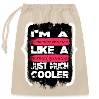 Informatics Dayfathers Day Programming Language - Closable cotton gift bag (25x30cm) - nature - Front