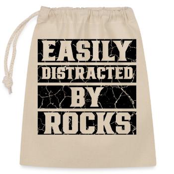 Étudiant en géologie Géologue - Sac cadeau en coton avec cordon (25 x 30 cm) - nature - Devant
